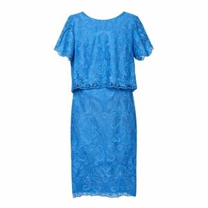 NWT Talbots Old Money Lace Two Piece Set Skirt 10P Top LP Coastal Grandmother